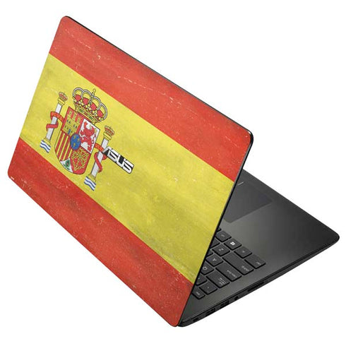 Spain Flag Distressed Asus X502CA 15.6 Skin